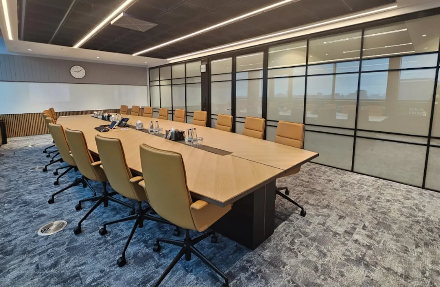 Boardrooms with office window film in Sydney