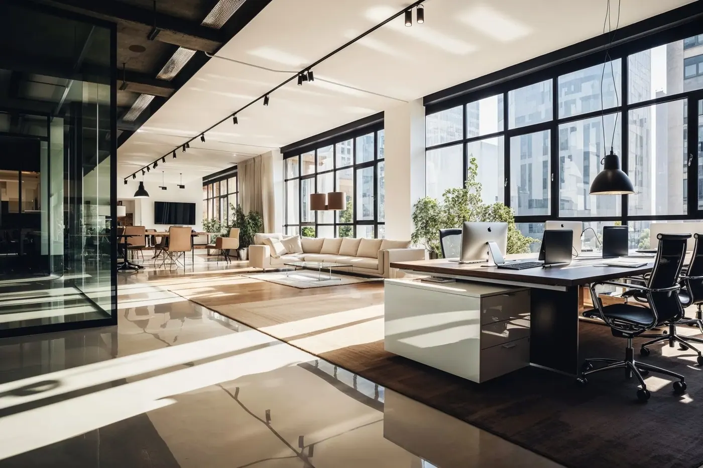 Offices - low-e window film application
